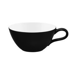 Cup tea 0,28 l, Glamorous Black 25677, Seltmann Porcelain