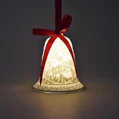 Svítící zvoneček Stromek - vánoční ozdoba, 8 cm, Lamart, Palais Royal