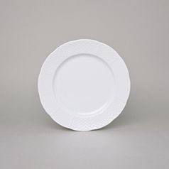 Plate dessert 19 cm, Thun 1794 Carlsbad porcelain, Natalie white