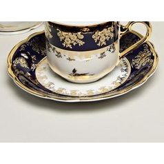 Mary-Anne 431: Saucer 155 cm, cobalt + gold rose, Leander Loučky