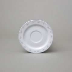 Saucer 115 mm, Thun 1794, karlovarský porcelán, OPÁL 80215