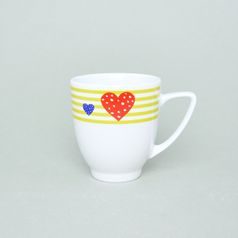 Mug Lea 360 ml hearts, Thun karlovarský porcelán