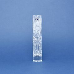 Křišťálová váza válec broušená, Větrník, 230 mm, Crystal BOHEMIA