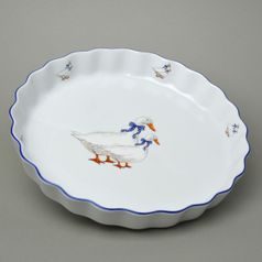 Mísa zapékací kulatá 29 x 4 cm, husy, Thun 1794