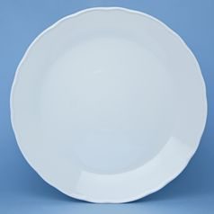 Talíř klubový 30 cm, bílý porcelán, Český porcelán a.s.