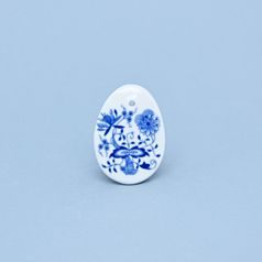 Easter decoration - Egg 5,5 x 3,9 cm, Original Blue Onion Pattern