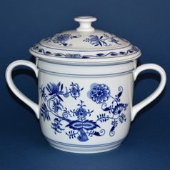 Mug "Český" with 2 handles 3,0 l and lid, Original Blue Onion Pattern