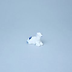 Jehně klečící mini 5,8 cm, Cibulák, originální z Dubí