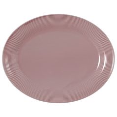 Beat old rose: Oval plate 35 x 28 cm, porcelain Seltmann