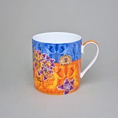 Mug 9 cm 300 ml, Orange, Foulard, Lamart: Palais Royal