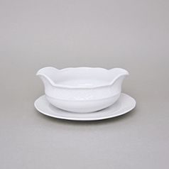 Sauce bowl 500 ml, Thun 1794, karlovarský porcelán, NATÁLIE white