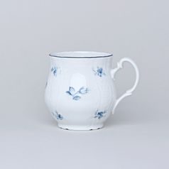Hrnek Jonáš 0,31 l, Thun 1794, karlovarský porcelán, BERNADOTTE kytička