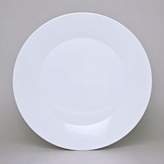 Talíř mělký 27 cm, Lea bílá, Thun karlovarský porcelán