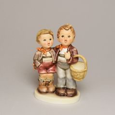 Hummel: The Boys With A Basket, Porcelain Figures Hummel