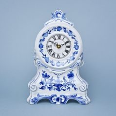Krbové hodiny s růžemi 28 cm, Cibulák, originální z Dubí (2.j.)