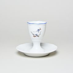 Egg cup with a stand 7 cm, Goose, Cesky Porcelan, a.s.