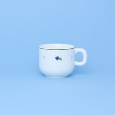 Cup 180 ml, Benedikt blue flowers, G. Benedikt 1882