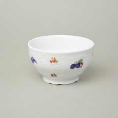 Rice bowl 13 cm, Thun 1794 Carlsbad porcelain, BERNADOTTE plums and flowers