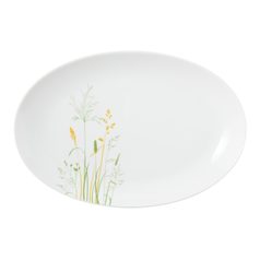 Liberty grass: Platter oval 31,5 x 21, Seltmann porcelain