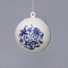 Christmas decoration - ball 6,5 cm mini, Original Blue Onion Pattern