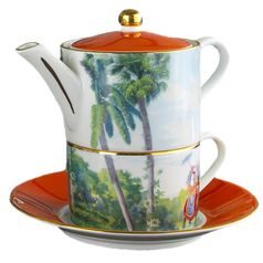 Bleinheim Palace - Indian Room: Tea for one, English Fine Bone China, Roy Kirkham