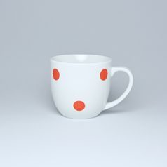 Mug Mario 0,30 l, red dots, Český porcelán a.s.