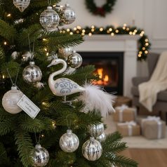 Vánoční ozdoba baculák, 5,5 cm, červený, České ozdoby MIJA