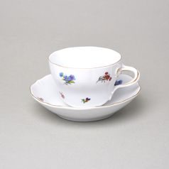 Šálek a podšálek C + C 250 ml / 15,5 cm na čaj, rakouská házenka