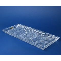 Podnos 39 x 17 x 2,5 cm, brus 500pk, Bohemia Crystal
