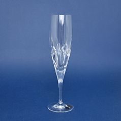 Crystal Champagne Glass FIONA, 220 ml, Glassworks Jihlava Bohemia 1845