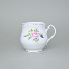 Mug Jonas 310 ml, Thun 1794 Carlsbad porcelain, BERNADOTTE Meissen Rose
