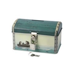 Savings box Anouk- Teasure Hunt, 13 / 8,5 / 8 cm, metal, Goebel
