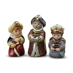 De Rosa - The Three Wise Men, 9-13 cm, Ceramic Figures, De Rosa Montevideo