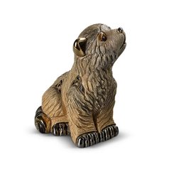 De Rosa - Baby Wolf, ceramic figure, De Rosa Montevideo