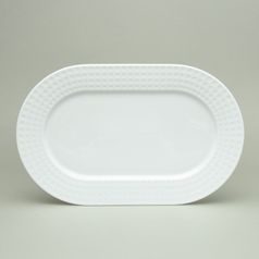 Dish oval flat 32 cm, Onyx, THUN 1794