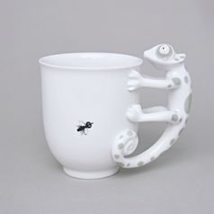 Mug ZOO Chameleon 400 ml, 12 cm, Goldfinger porcelain