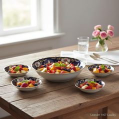 Blue Onion: Plate set for 6 pers., Leander Loučky