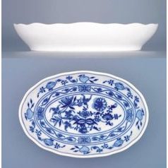 Dish oval 20 cm, Original Blue Onion pattern