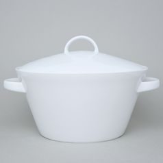 Soup tureen 3 l, Thun 1794 Carlsbad porcelain, TOM white