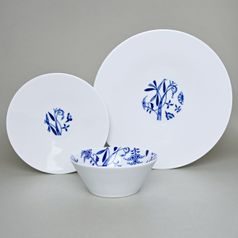 Bohemia Cobalt, Plate set for 6 persons, Cesky porcelan a.s.