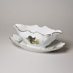 Sauce boat 500 ml, Thun 1794 Carlsbad porcelain, BERNADOTTE hunting