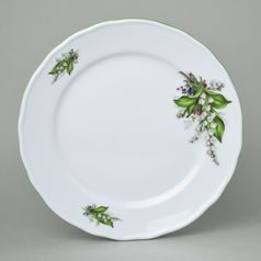 Plate dining 26 cm, Lily-of-the-valley, Cesky porcelan a.s.