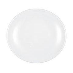 Plate oval dessert 21 cm, Modern Life UNI white, Seltmann Porcelain