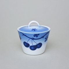 Cukřenka Tom 0,2 l, Thun 1794, karlovarský porcelán, BLUE CHERRY