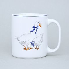 Hrnek Big 470 ml, Thun 1794, karlovarský porcelán, husy