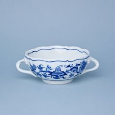 Creamsoup cup with handles 250 ml, Original Blue Onion Pattern