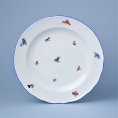 Dinner plate 24 cm, Házenka blue line, Český porcelán a.s.