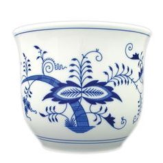 Flower pot d 12,9; h 10,9 cm, Original Blue Onion pattern