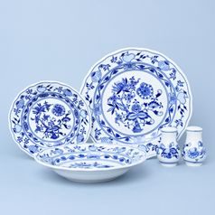 Plate set for 6 pers., Blue Onion Pattern, Original Blue Onion Pattern