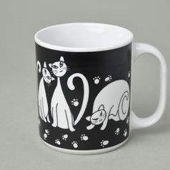 Mug Big 0,47 l, Cats, Tom 30357c0, Thun 1794 Carlsbad porcelain